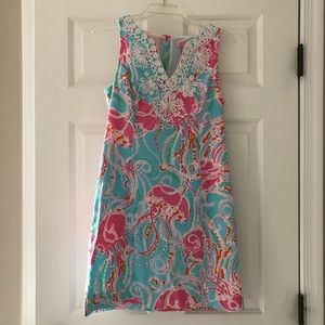 Lilly Pulitzer Gabby Shift Dress Jellies Be Jammin
